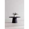 Cember Dining Table Black, by Moe's Home, 60" width x 30" height x 60" depth thumbnail 6