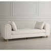 Repose Oversized Ivory Bench, Benche by Uttermost, 90.5" width x 28.5" height x 26" depth thumbnail 4