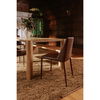 Post Large Dining Bench Natural, Benche by Moe's Home, 82" width x 17" height x 16" depth thumbnail 6