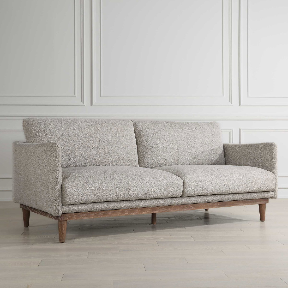 Freefall Gray Ceruse Sofa, Sofas & Sectional by Uttermost, 83" width x 33" height x 36.25" depth View 6