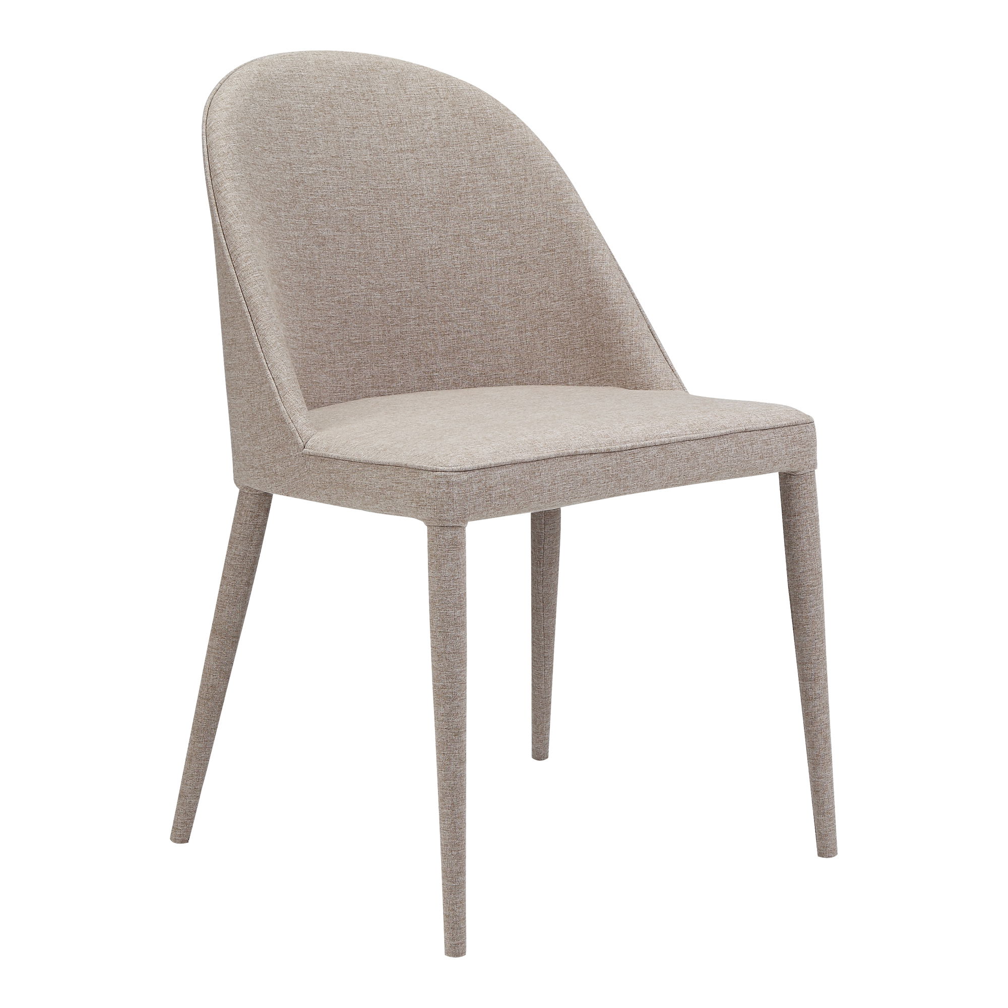 Burton Dining Chair Light Grey - Set Of Two large image 