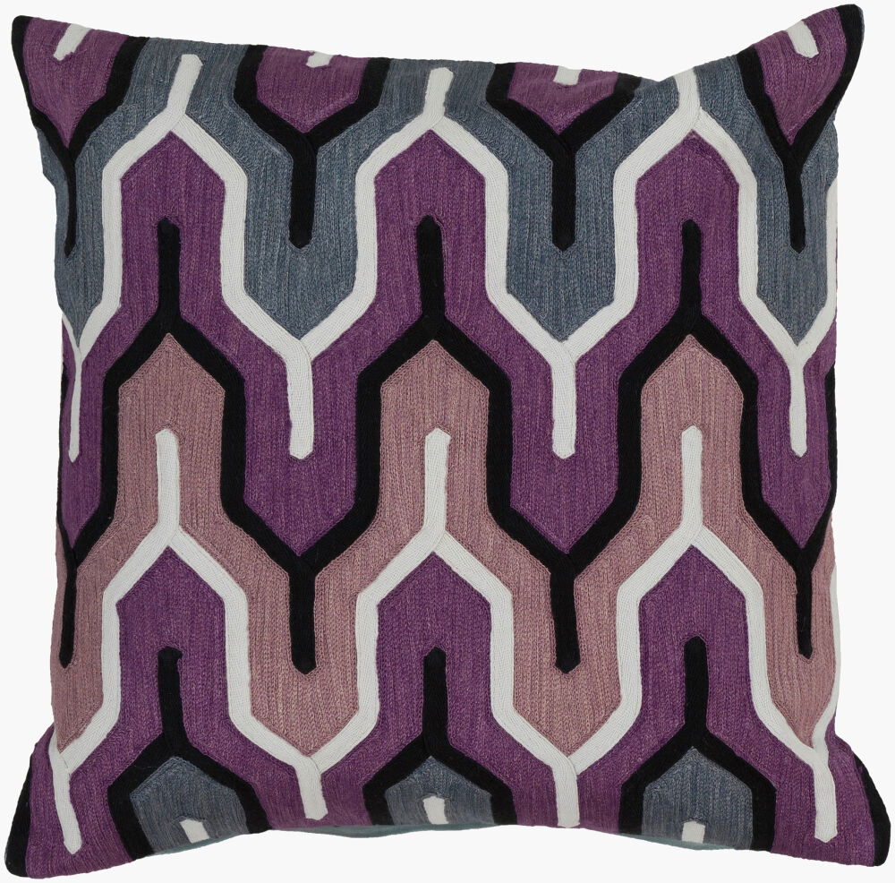 Aztec Accent Pillow, Decorative Pillow by Surya, 18" length x 18" width