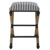 Braddock Backless Counter Stool, Counter & Bar Stool by Uttermost, 18.75" width x 27.62" height x 18.75" depth thumbnail 13