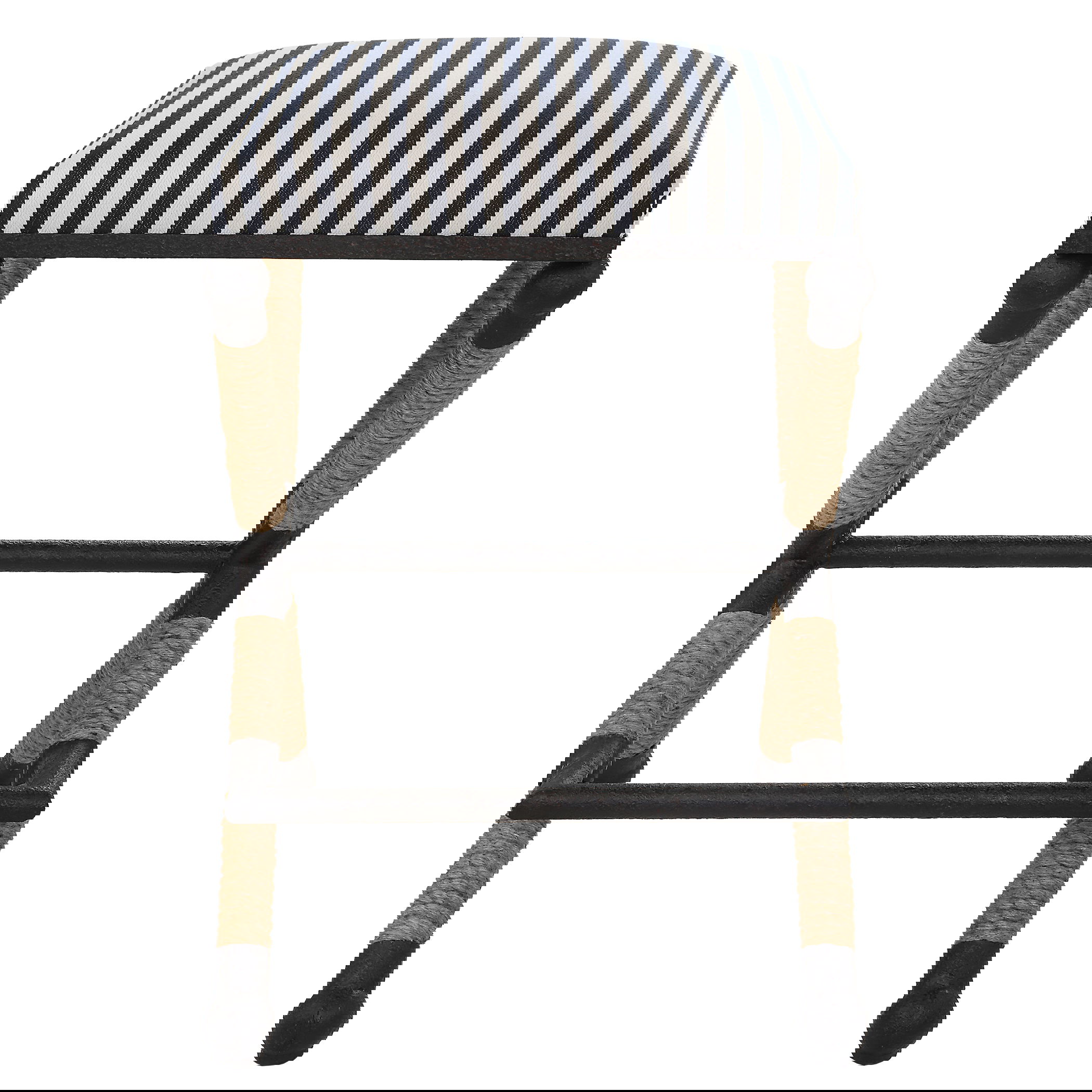 Braddock Backless Counter Stool, Furniture by Uttermost, 18.75" width x 27.62" height x 18.75" depth View 13