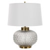 Estelle Glass Table Lamp, by Uttermost, 1'5" width x 1'10" height x 1'5" depth thumbnail 5