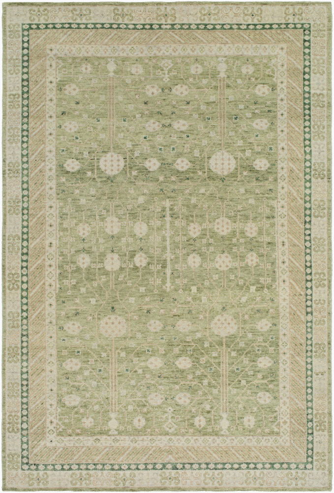 Marisa Handmade Rug, by Surya, 9' length x 6' width