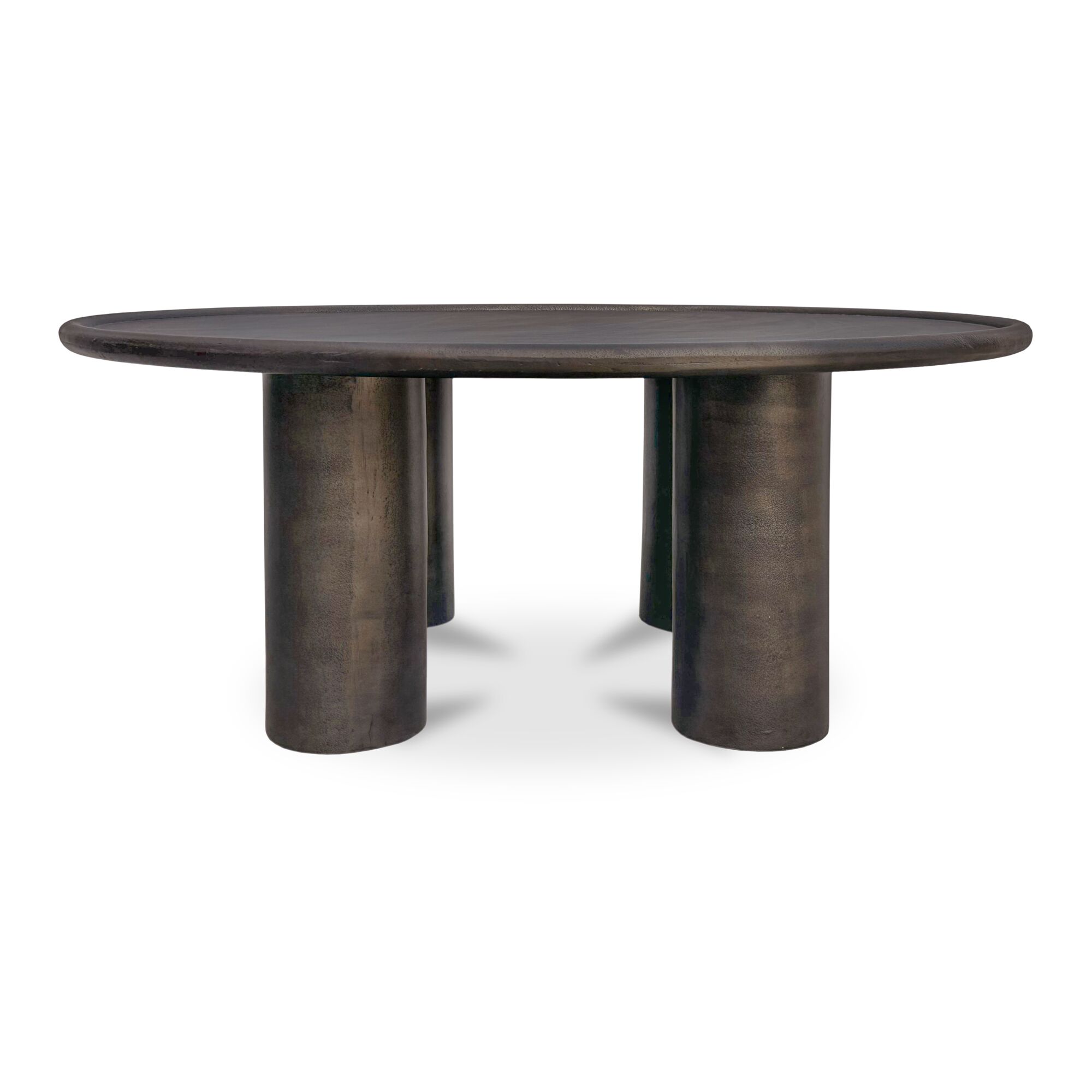 Deacon Outdoor Coffee Table Deep Bronze, by Moe's Home, 40" width x 16" height x 40" depth View 1