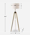 Anchorage Tri-pod Floor Lamp thumbnail 2