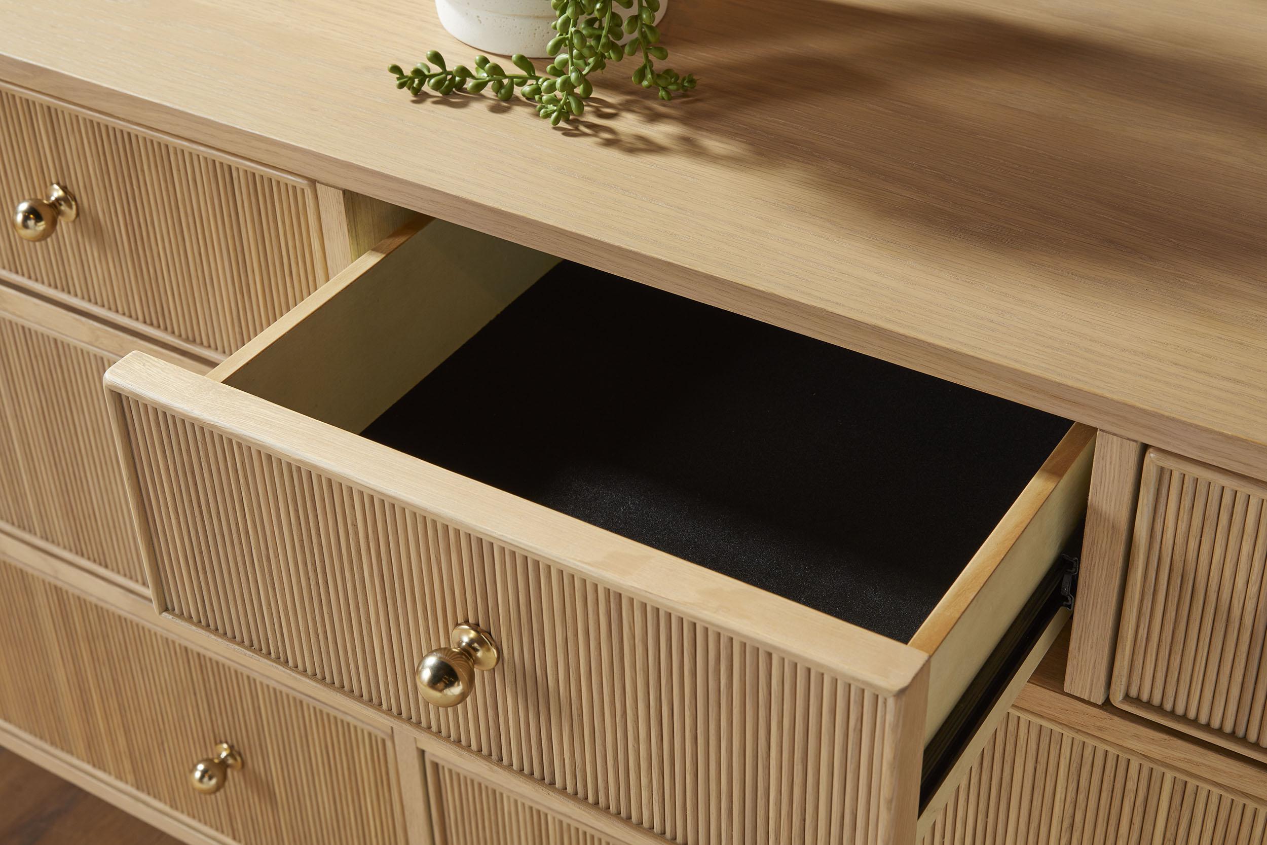 Highland 8-Drawer Double Dresser, by Essentials for Living, 67.5" width x 32" height x 20" depth View 12