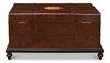 Laramie Trunk Coffee Table, by Sarreid, 2'2" length x 3'7" width x 1'8" height thumbnail 3