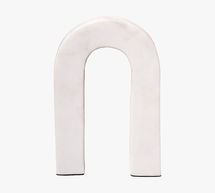 Online Designer Home/Small Office Marble Arched Decorative Object, Tall 6"H