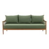 Tahoe Outdoor Sofa Green, Sofas & Sectional by Dovetail, 78.5" width x 33" height x 29.5" depth thumbnail 2