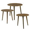 Kasai Gold Coffee Tables Set/3, by Uttermost, 18" width x 16.5" height x 18" depth thumbnail 4