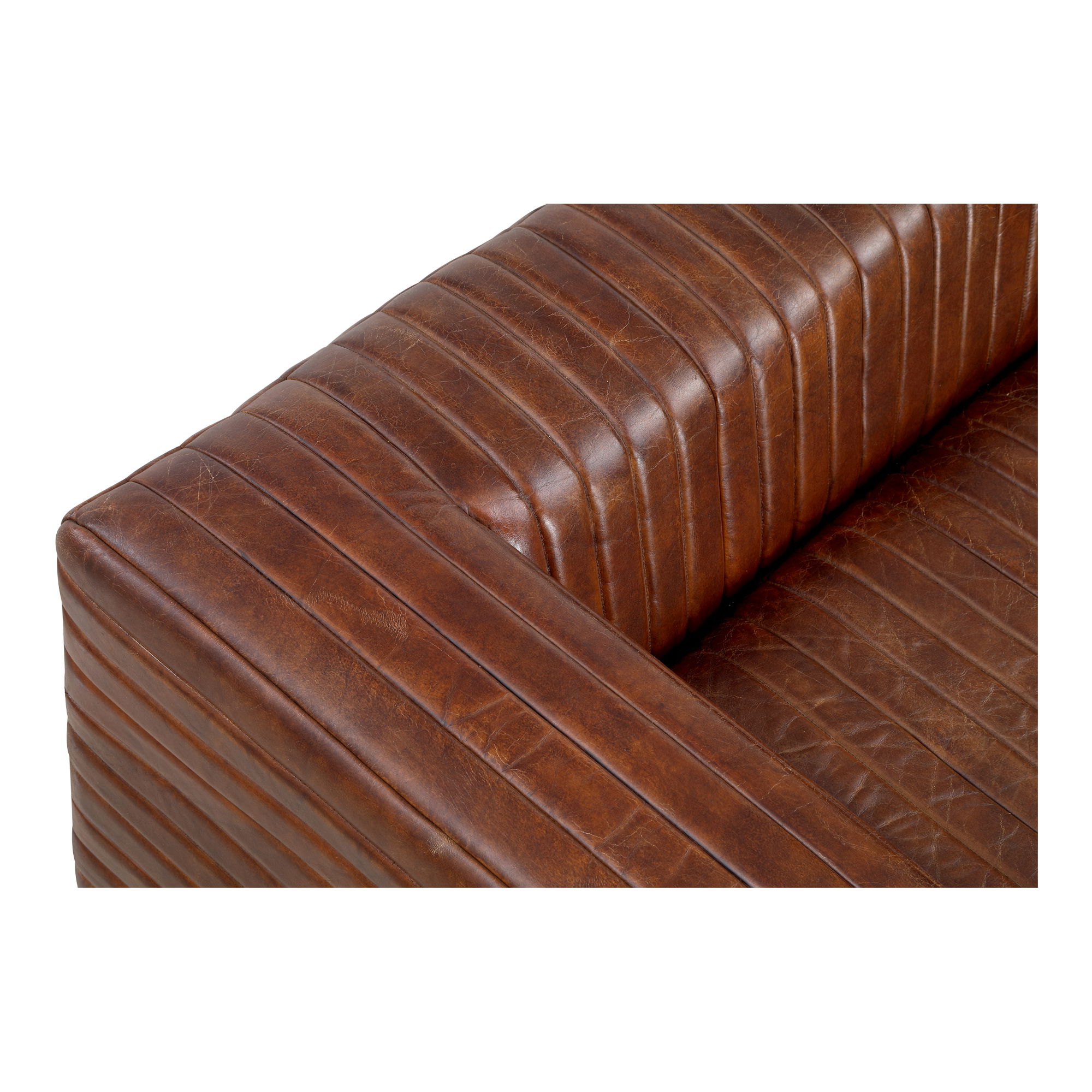 Castle Sofa Dark Brown large image 