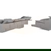 Terra Condo Lounge Modular Sectional Light Grey thumbnail 3