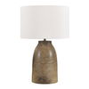 Harris Mottled Brown Table Lamp, by Uttermost, 18" width x 28.25" height x 18" depth thumbnail 6