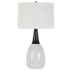 Fralin White Table Lamp, by Uttermost, 17" width x 30.5" height x 17" depth thumbnail 5