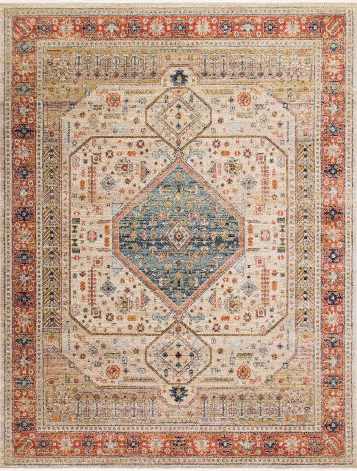 Magnolia Home by Joanna Gaines x Loloi Graham Rug, 9'6" length x 12'6" width View 1
