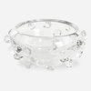 Aura Clear Glass Bowl, Decorative Tray by Uttermost, 10.5" width x 4" height x 10.5" depth thumbnail 1