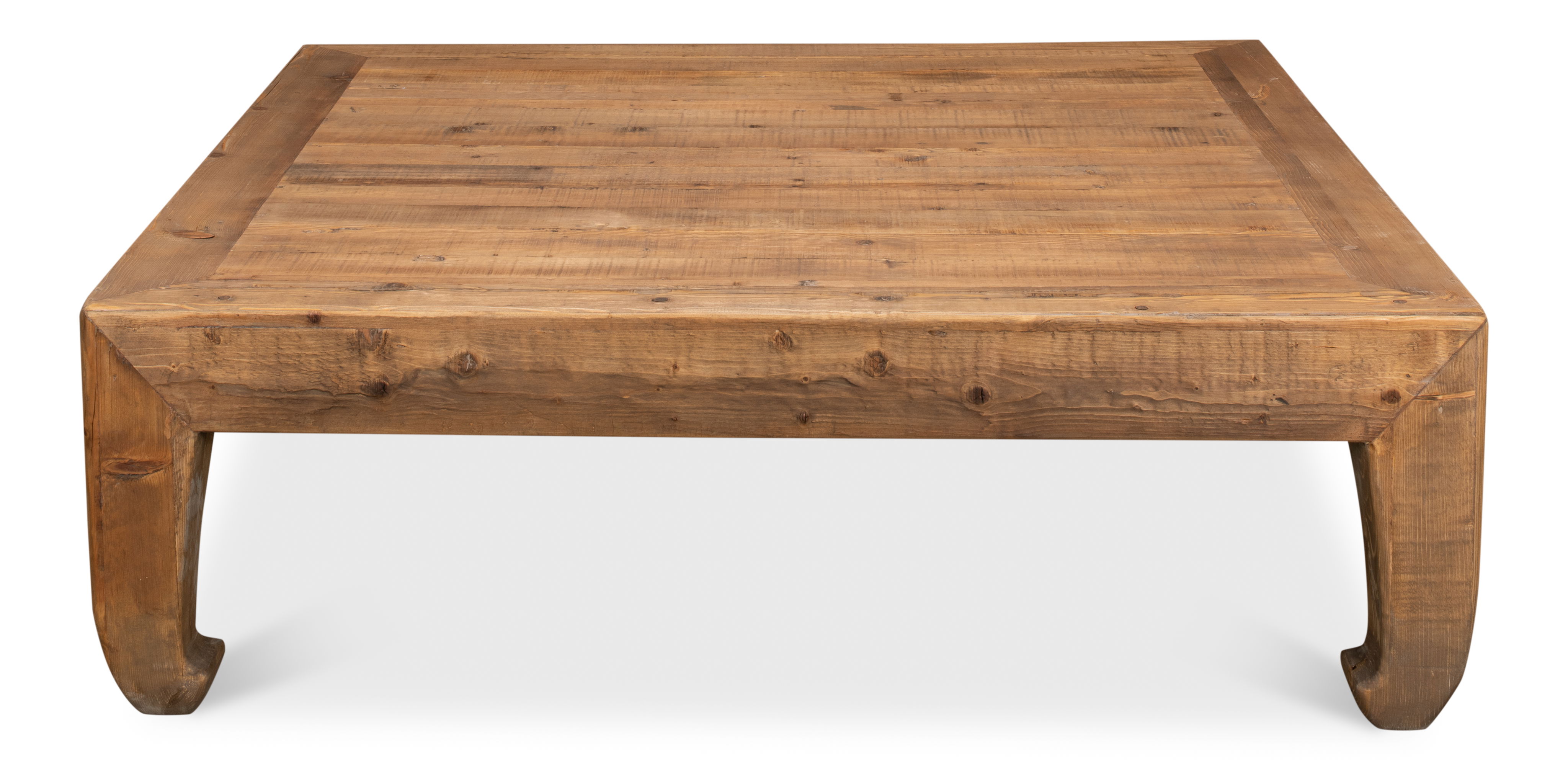 Classic Chinese Coffee Table, by Sarreid, 57" length x 57" width x 18" height View 3