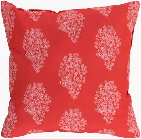 Moody Floral Accent Pillow