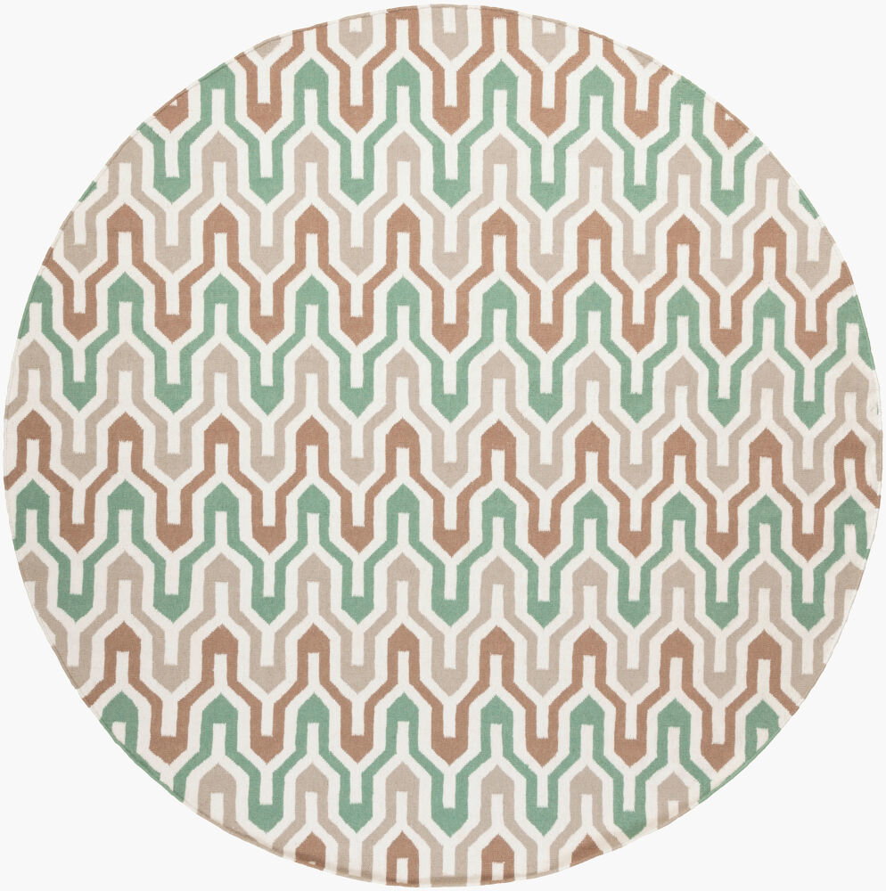 Fallon Handmade Rug, by Surya, 8' length x 8' width