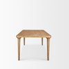 Suvan 84'L x 42'W Rectangular Dining Table | Modern | Light Brown Wood | Seats 8, by Mercana, 84" length x 42" width x 30" height thumbnail 6