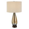 Baltic Teardrop Glass Table Lamp, by Uttermost, 16" width x 29" height x 16" depth thumbnail 1