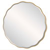 Aneta Large Gold Round Mirror, by Uttermost, 5' width x 5' height x 0.67" depth thumbnail 5