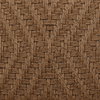 Araya Outdoor Dining Chair Set of 2 Light Brown, by Dovetail, 21.5" width x 36.29" height x 26.61" depth thumbnail 6