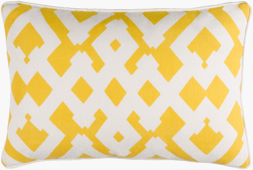 Large Zig Zag Lumbar Pillow, Decorative Pillow by Surya, 13" length x 20" width