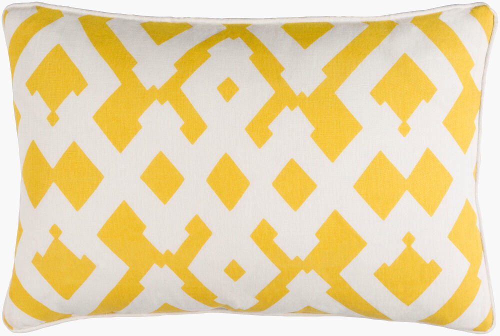 Large Zig Zag Lumbar Pillow, Decorative Pillow by Surya, 13" length x 20" width