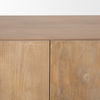 Beth Light Brown Wood with 3 Doors Sideboard thumbnail 10