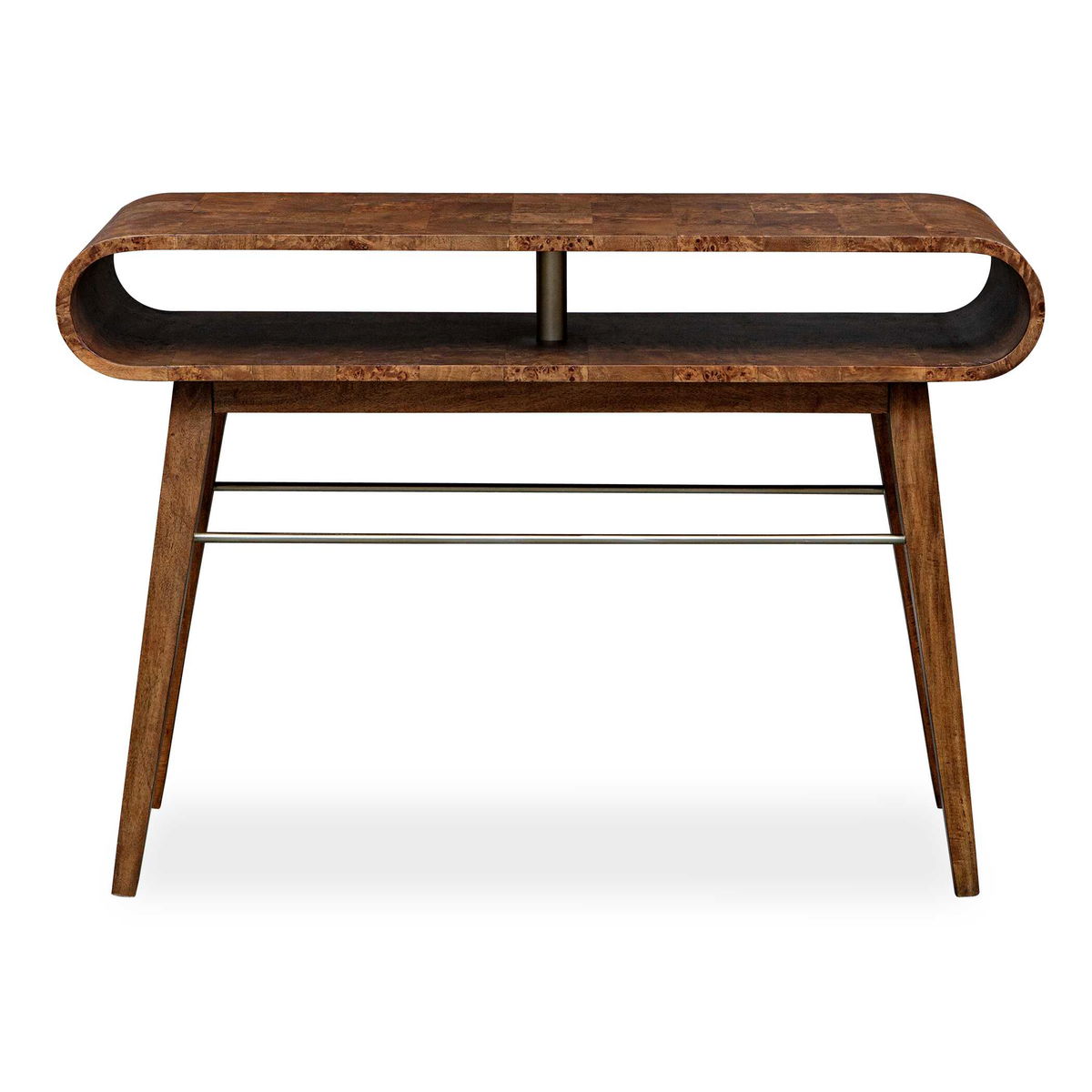 Ledger Mid-Century Console Table, by Uttermost, 46" width x 32" height x 16" depth View 1