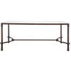 Warring Iron Coffee Table, by Uttermost, 48" width x 20" height x 28" depth thumbnail 1