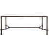 Warring Iron Coffee Table, by Uttermost, 48" width x 20" height x 28" depth thumbnail 1