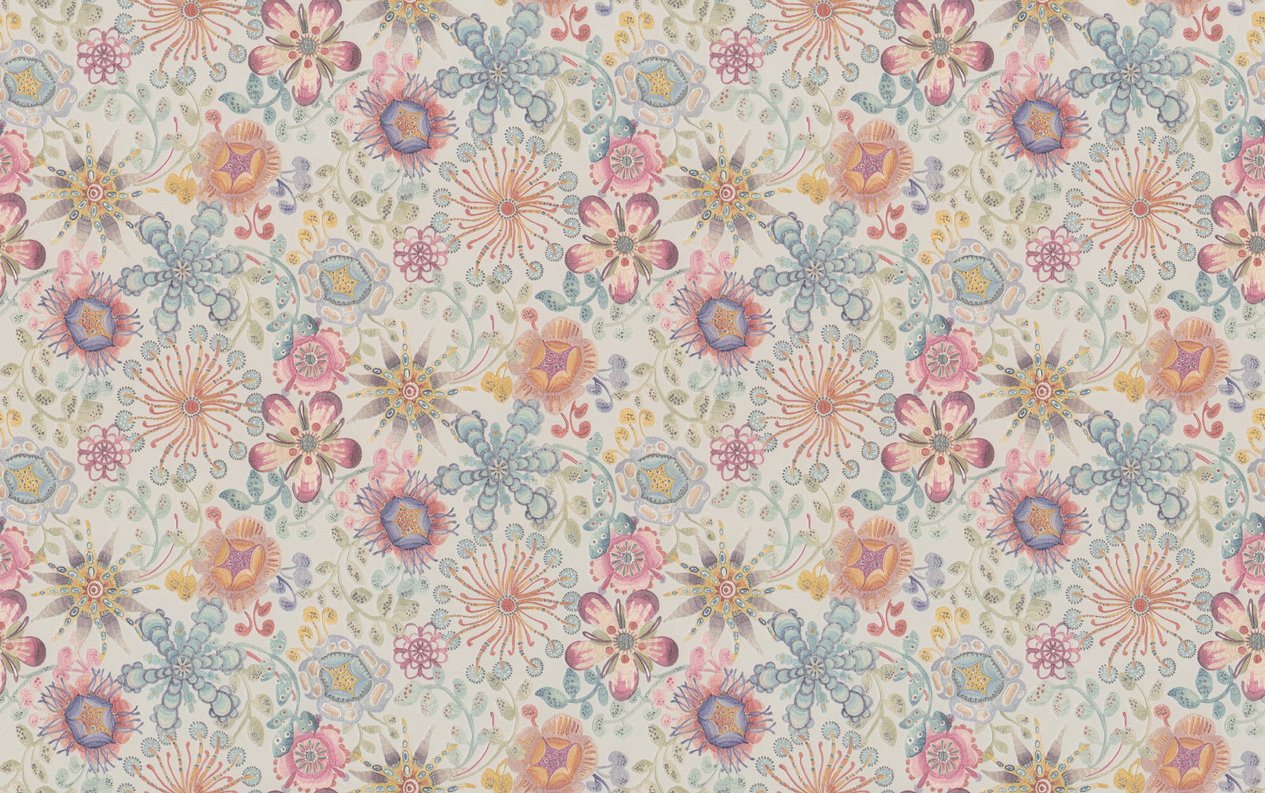 Magic Garden Pink Wallpaper large image 