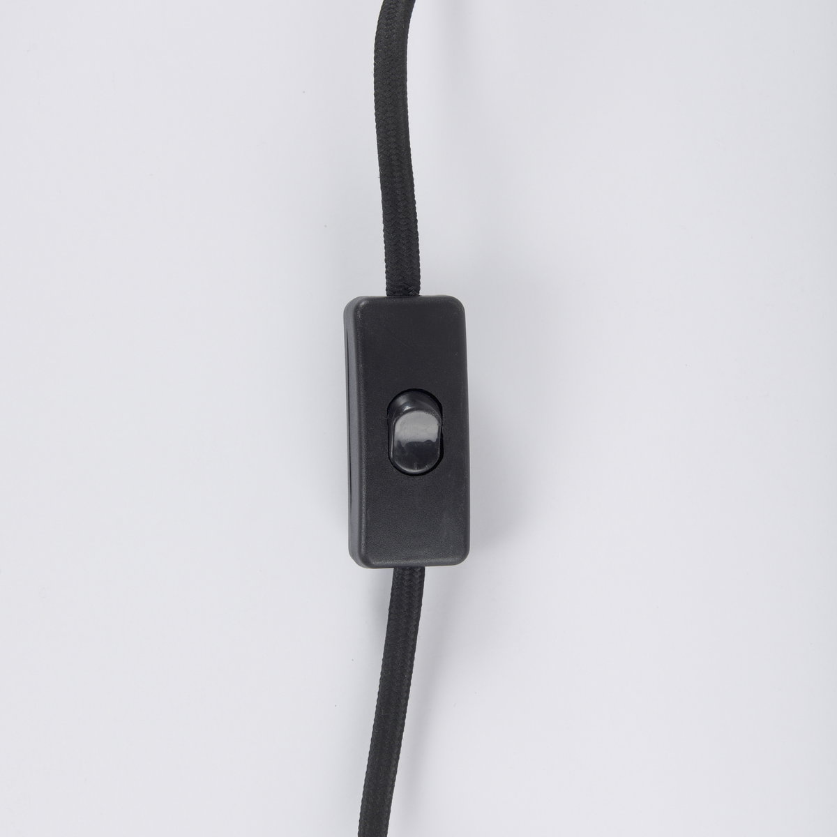 Kiley  Brown Woven Shade with Black Metal Wall Sconce, by Mercana, 27.95" length x 7.01" width x 15.55" height View 6