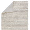 Lagom Handmade Solid Ivory/ Light Gray Area Rug (8'X10') thumbnail 3