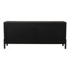Misaki Sideboard Black, Cabinets & Sideboard by Moe's Home, 71" width x 31.5" height x 17.75" depth thumbnail 6