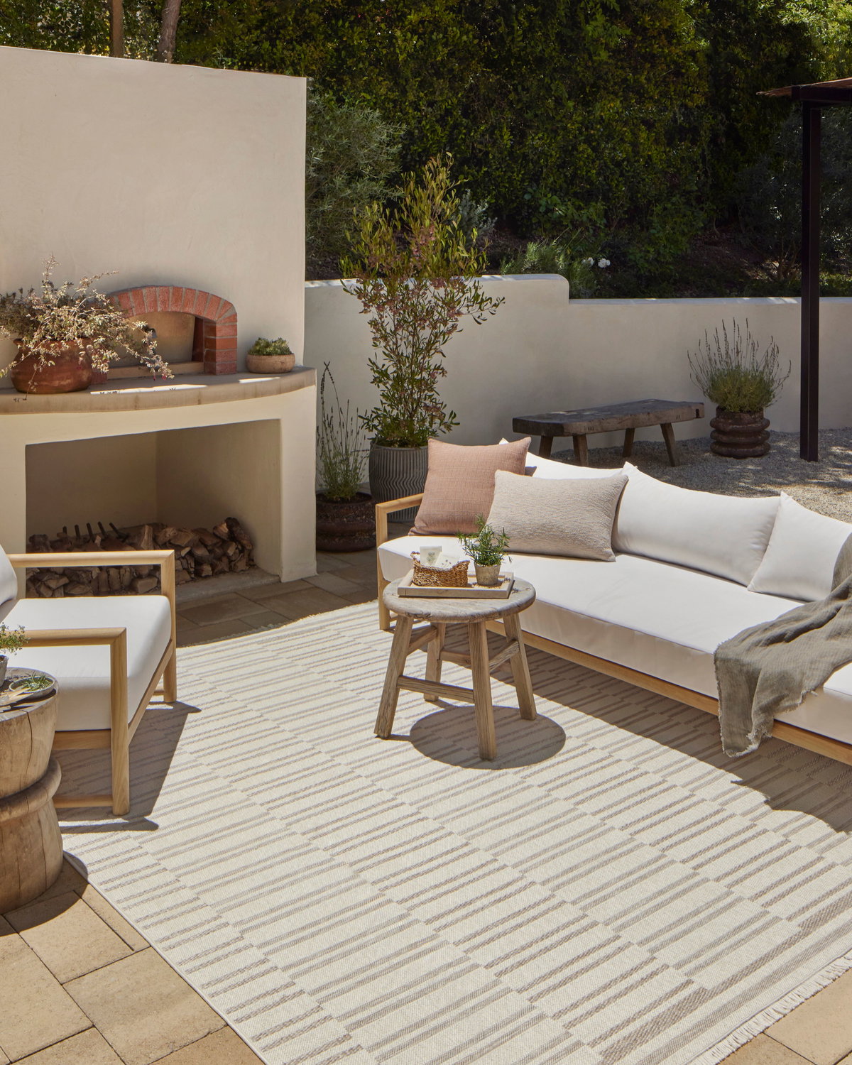 Amber Lewis x Loloi Malibu Rug, 6'4" length x 9'2" width View 3