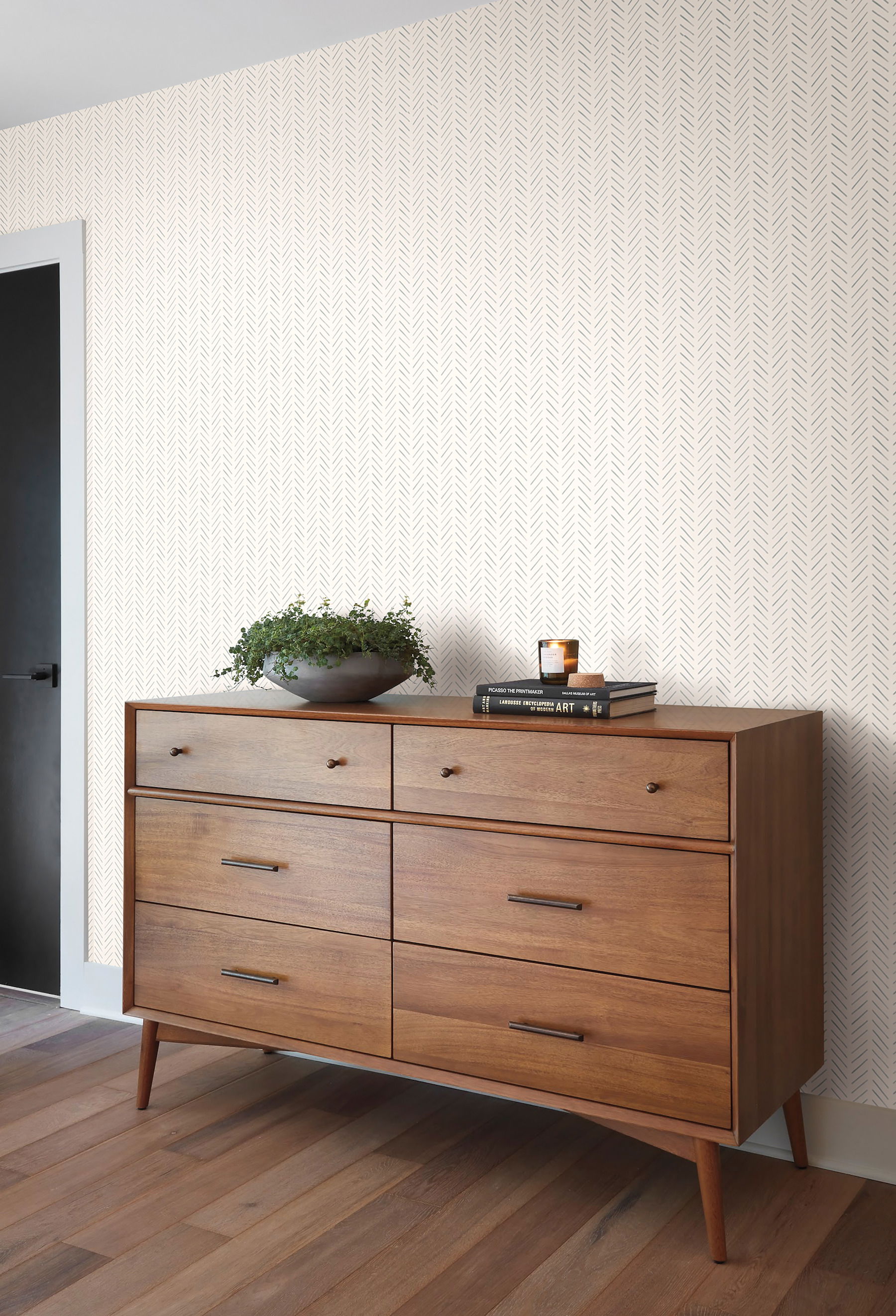 Magnolia Home Pick-Up Sticks Blue Peel & Stick Wallpaper large image 