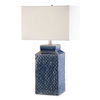 Pero Sapphire Blue Lamp, by Uttermost, 15" width x 26.75" height x 11" depth thumbnail 1