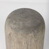 Knox Short Gray-Wash Wood Decorative Object, by Mercana, 6" length x 6" width x 7" height thumbnail 4