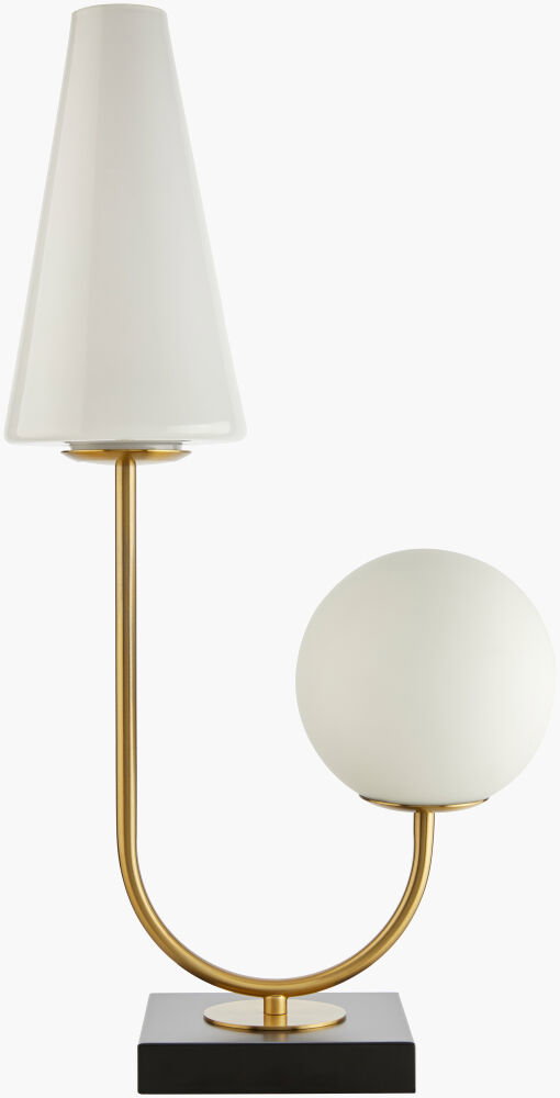 Avalora Accent Table Lamp, by Surya, 8" width x 22" height