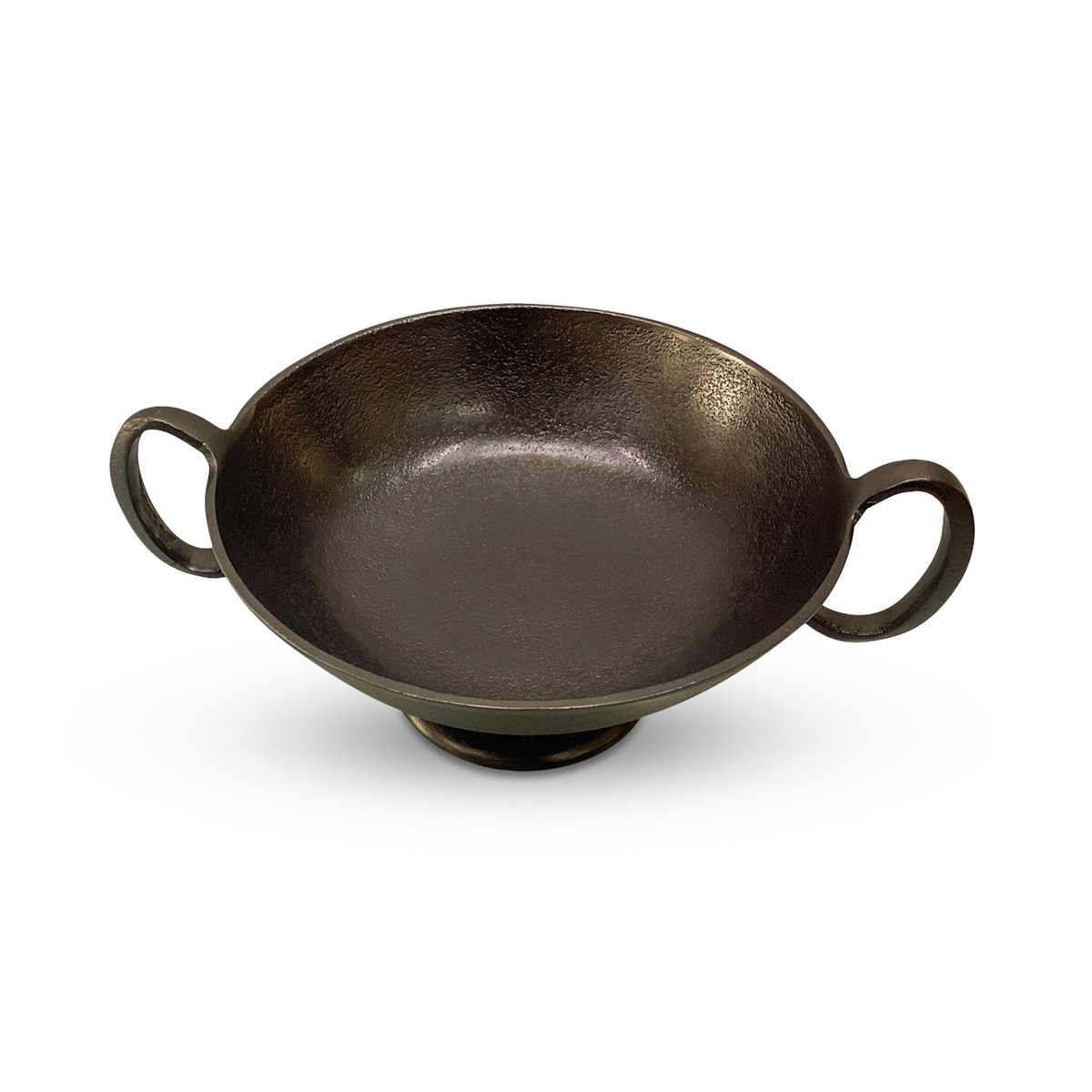Floris Decorative Bowl Antique Brass Cast Aluminum, by Moe's Home, 14" width x 5.25" height x 10" depth View 3