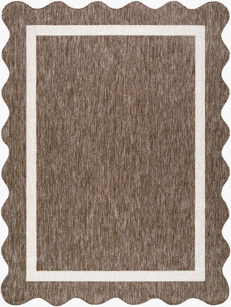 Miami Beach Machine Woven Rug, by Surya, 3'9.28" length x 2'3.56" width