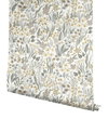 Lea Linen Peel & Stick Wallpaper, by York Wall, 20' length x 2'3" width x 0.02" depth thumbnail 3