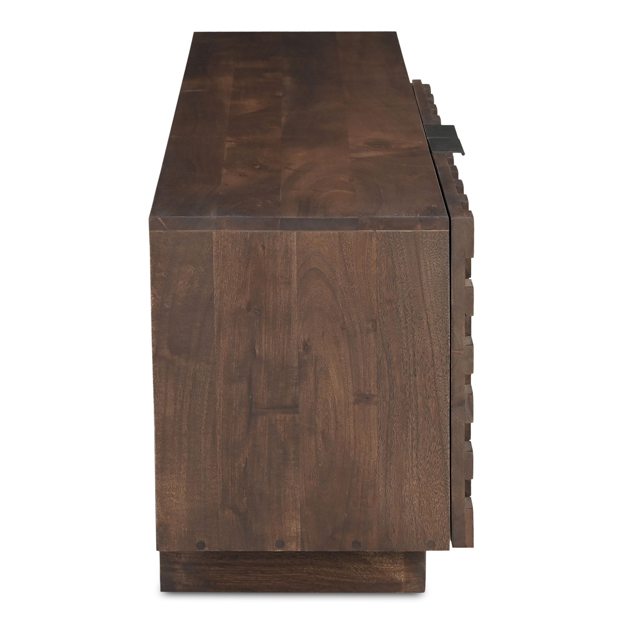 Easton Media Cabinet Brown, Media Console by Moe's Home, 60" width x 18" height x 14" depth View 9