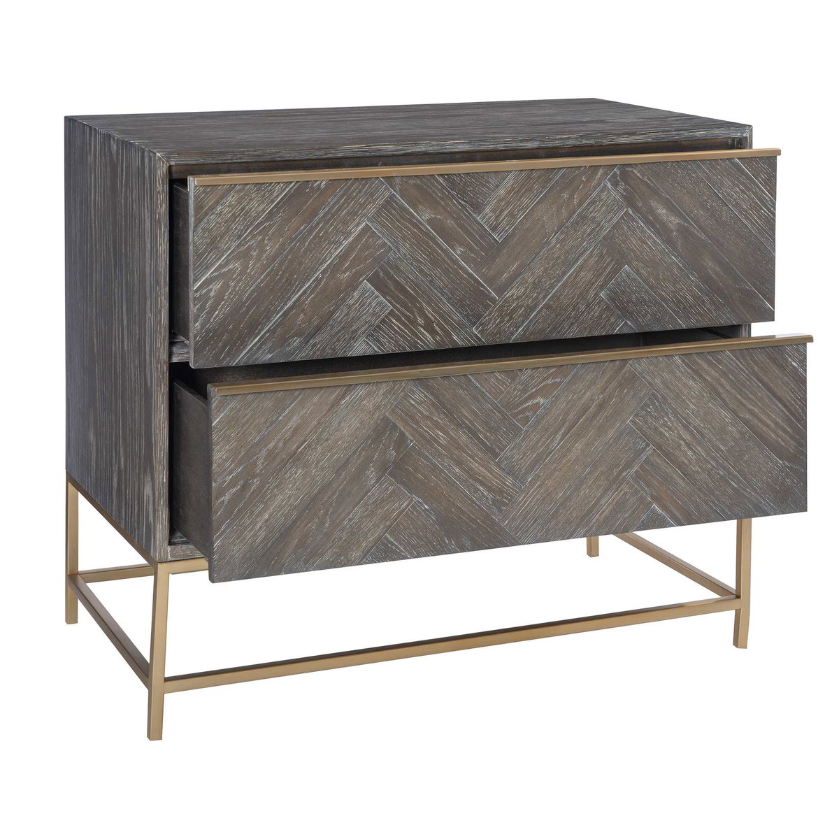 Armistead Dark Walnut Drawer Chest, Cabinets & Chest by Uttermost, 33" width x 29" height x 18" depth View 6